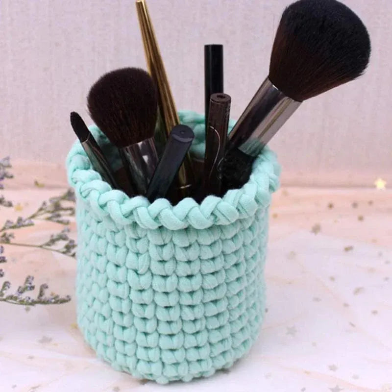 Chunky Arm Wool Yarn Knitted Soft Woolen Yarn Hand Washable Knitted Yarn for Bed - Light Green