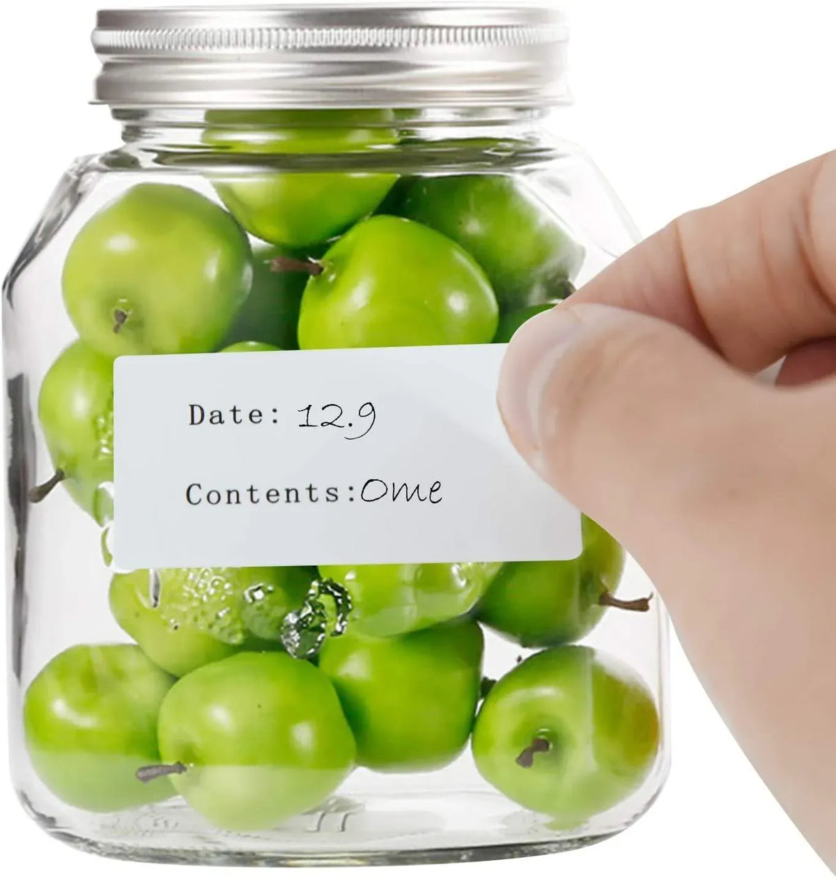500PCS Kitchen Stickers Refrigerator Freezer Food Storage Date Content Labels