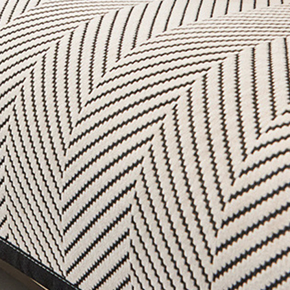 Cushion Cover Modern Non Slip Couch Pad 70x210cm Black