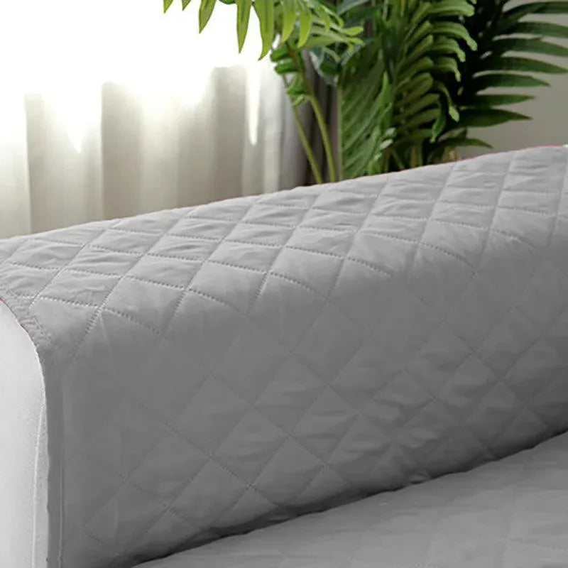 190x195cm Seater Pet Sofa Protector Cover Quilted Couch Covers Lounge Slipcover - Beige