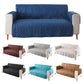 130X195cm Seater Pet Sofa Protector Cover Quilted Couch Covers Lounge Slipcover - Blue