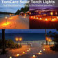 LED Solar Flickering Flame Torch Lights Lamps Solarlamp 12led