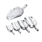 4 Sizes Aluminum Alloy Ice Shovel Flour Rice Scoop Multipurpose Kitchen Tool - S