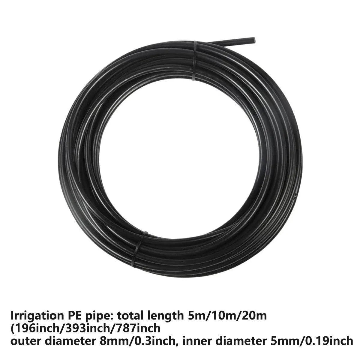 5m 10m watering system adjustable with tabletop and support frame