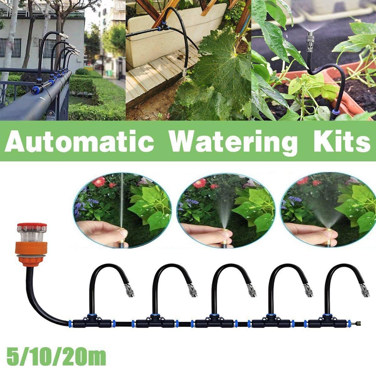 5m watering system adjustable with pack contents and accessory layout