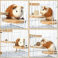 Hamster Parrot Play Stand Jump Platform Squirrel Cage Accessories Gear Pet Toy - A2111 (15*7.5*1.5cm)