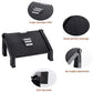 1PC Adjustable Office Foot Rest Pedal Stool Sofa Leg Support for Home or Desk Use - Grey