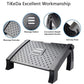 1PC Adjustable Office Foot Rest Pedal Stool Sofa Leg Support for Home or Desk Use - Grey