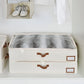 Under Bed Storage Bag 2PCS Foldable Wardrobe Clothes Quilt Organiser 80x45x15cm