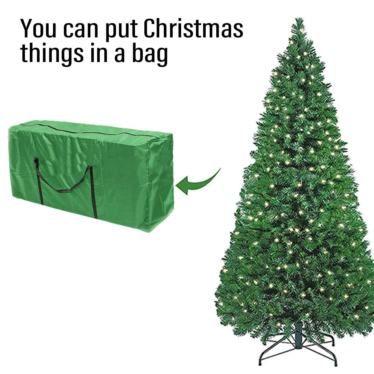 Extra Large Heavy Duty Storage Bag Waterproof Garden Furniture Cover Organizer - 122cm x 39cm x 55cm