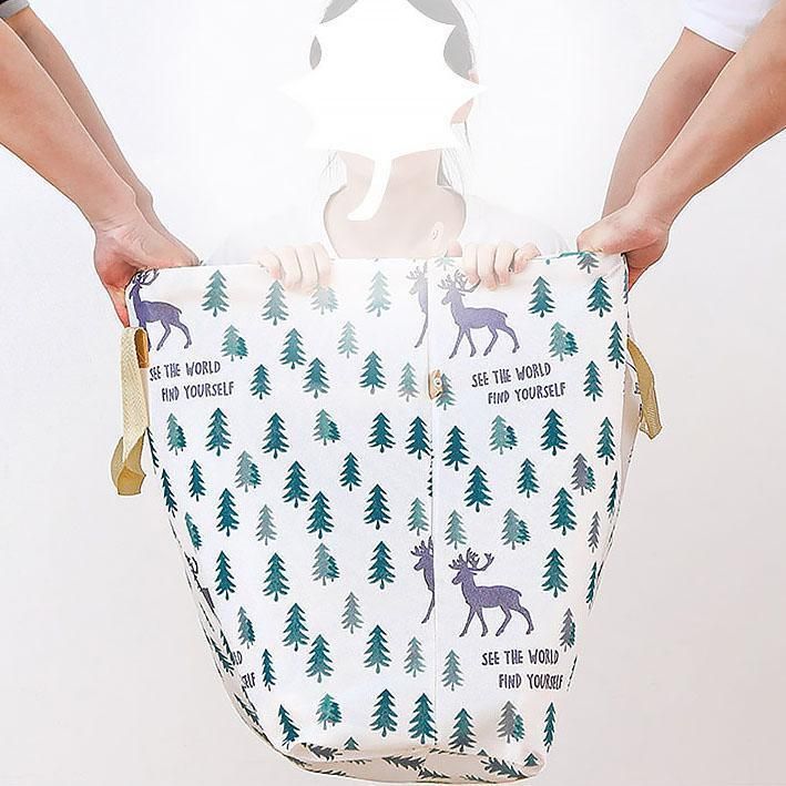 Multipurpose Quilt Storage Bags Waterproof Coated Fabric 4 Sizes Available - Tree 52*17*40cm