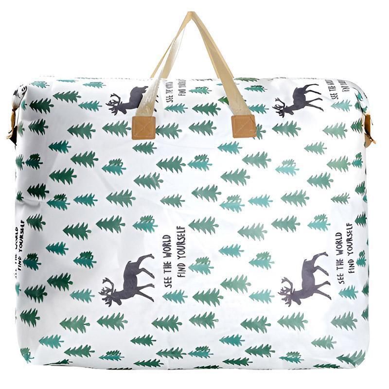 Multipurpose Quilt Storage Bags Waterproof Coated Fabric 4 Sizes Available - Tree 52*17*40cm