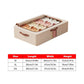 Home Foldable Under Bed Storage Box Clothes Shoes Bedding Dustproof Space Saving - M
