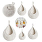 Cotton Rope Woven Storage Basket Wall Mount Fruit Vegetable Organizer Container - Mini