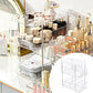 3 Layer Transparent Storage Rack Multi Functional Organiser Shelf Clear for Home