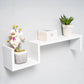 Living Room Bedroom Wall Mounted Storage Shelf Multi Layer Easy To Install