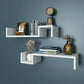 Living Room Bedroom Wall Mounted Storage Shelf Multi Layer Easy To Install