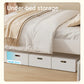 Portable Storage Box White M/L with Lid - M
