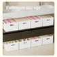 Portable Storage Box White M/L with Lid - M