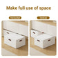 Portable Storage Box White M/L with Lid - M