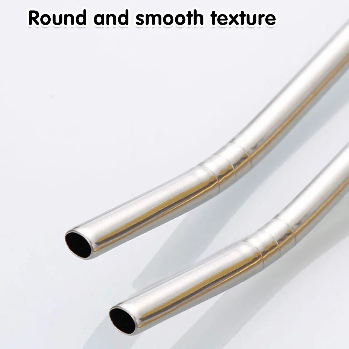 5pcs Stainless Steel Straw Spoon Removable Filter Reusable Tea Juice Stirrer - Gold