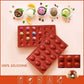 Soap Mold Cake Mould Kitchen Accessories Kitchenware Silicone Gel Baking Tools - 6 semicircle