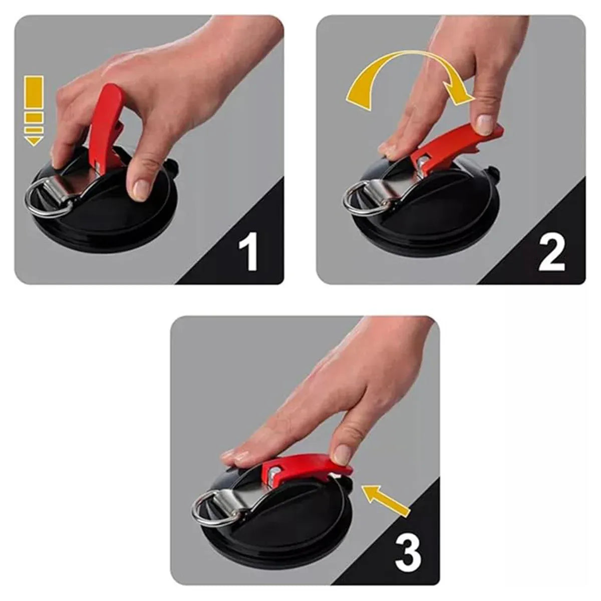 Suction Cup Anchor Holder 4pcs Multifunctional Wall Mount Household Vacuum Hooks