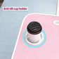 Laptop Bed Table Foldable Lap Standing Desk with Cup Slot for Indoor Picnic Tray - White