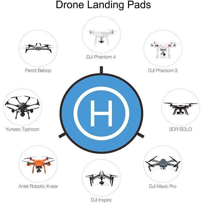 Drone Landing Pad For Dji Mavic Pro Fast-Fold Parking 55Cm 75Cm 110Cm Helipad Gd - 55CM
