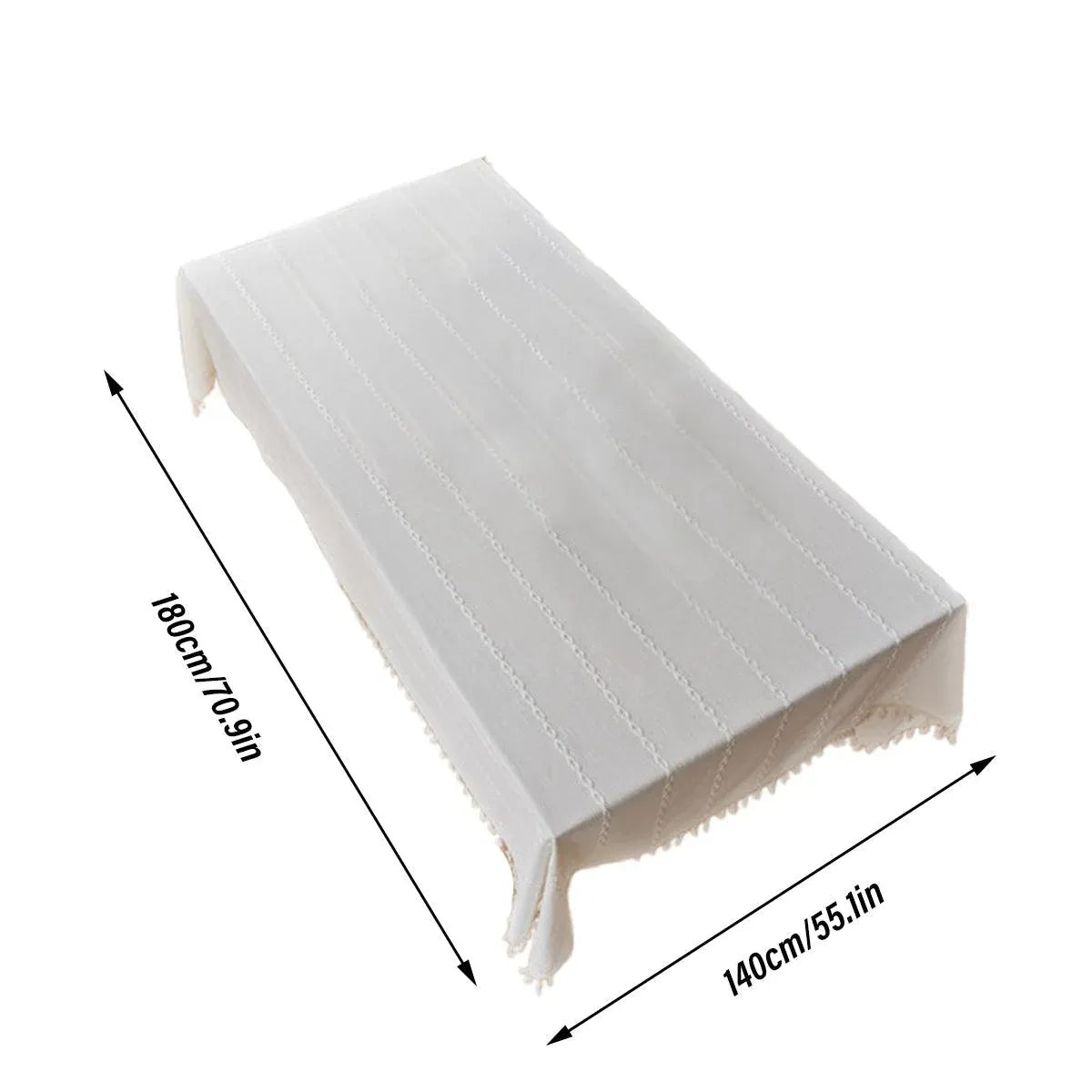 Rectangular Tablecloth Home Dining Table Cover Coffee Table Cloth Waterproof - 140x220cm