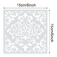 16 Pack Mandala Painting Stencils Drawing Dot Templates For Floor Wall DIY Decor