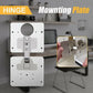 Hinge Repair Plate Rust Resistant Steel Furniture Cupboard Repair Mount Tool Au