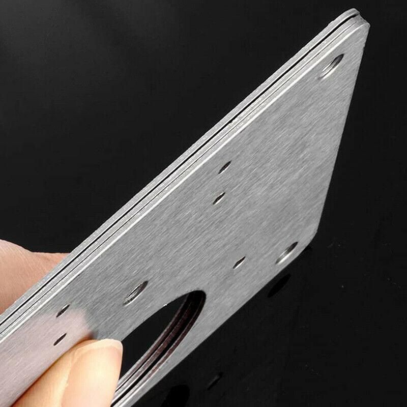 Hinge Repair Plate Rust Resistant Steel Furniture Cupboard Repair Mount Tool Au