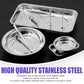5PCS Stainless Steel Tool Tray Storage Set with Strong Iron-Grip Sturdy for Garage Workshop