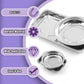 5PCS Stainless Steel Tool Tray Storage Set with Strong Iron-Grip Sturdy for Garage Workshop