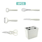 6PCS Kitchen Tool Set Stainless Steel Durable Safe for Home Kitchen Cooking