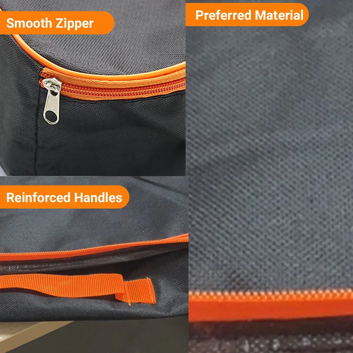 Portable Oxford Cloth Storage Bag Tool Pouch Organizer Water Resistant Durable