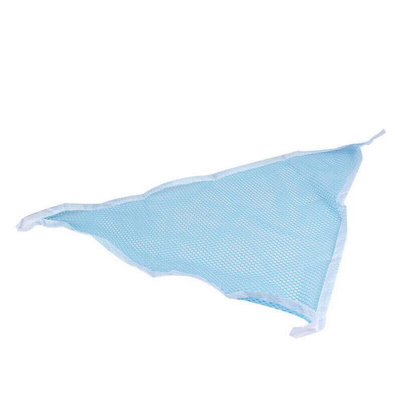 Soft Large Toy Hammock Mesh Net Storage Organizer for Bedroom Plush Toys - White