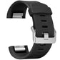L Size Silicone Watch Wrist Sports Strap For Fitbit Charge Band Wristband Replacement - Lake Blue