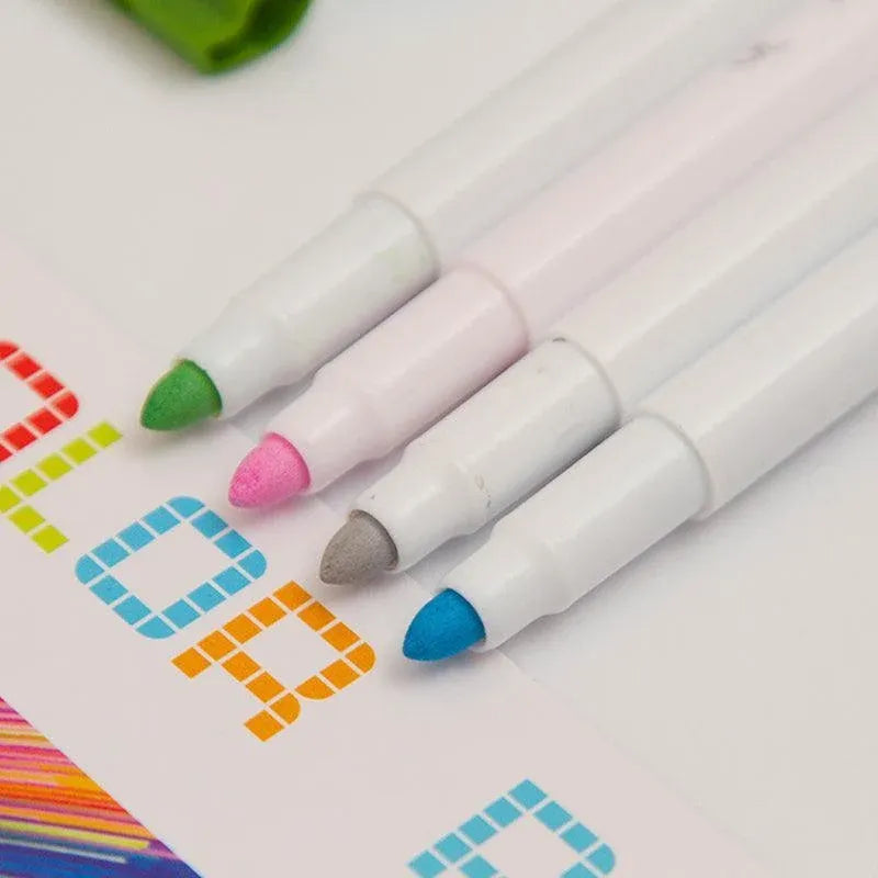 21 Acrylic Paint Marker Pens Set Permanent Stone Glass Metal Fabric Waterproof