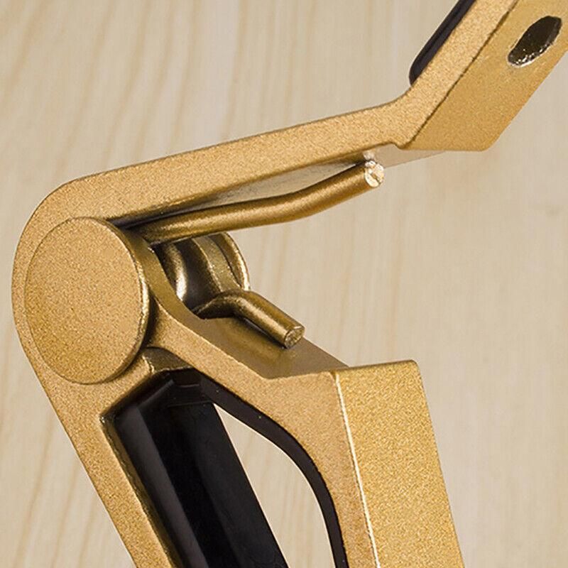 Premium Alloy Capo Quick Change Trigger Clamp For Guitar Banjo Ukulele Mandolin - Yellow