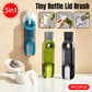 1/2pcs 3-in-1 U Shaped Bottle Thermos Cup Cleaning Brush with Rotating Heads - 2pcs-Grey