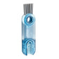 1/2pcs 3-in-1 U Shaped Bottle Thermos Cup Cleaning Brush with Rotating Heads - 2pcs-Grey