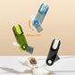 1/2pcs 3-in-1 U Shaped Bottle Thermos Cup Cleaning Brush with Rotating Heads - 2pcs-Grey