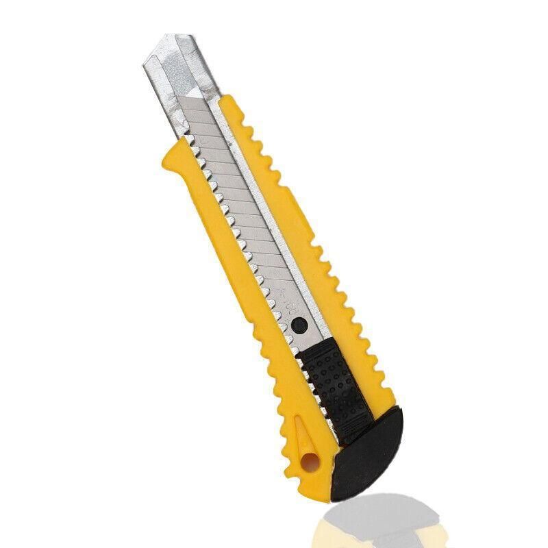 Heavy Duty Box Cutter Pack Snap Off Retractable Blade Long Last Hand Craft Tool - Sealed 2PCS