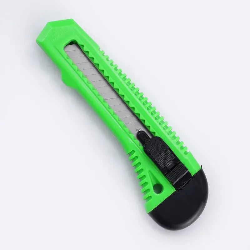 1/2/3PCS Utility Stanley Knife With Blades Blade Retractable Heavy Duty Box Cutter - Yellow-1PC