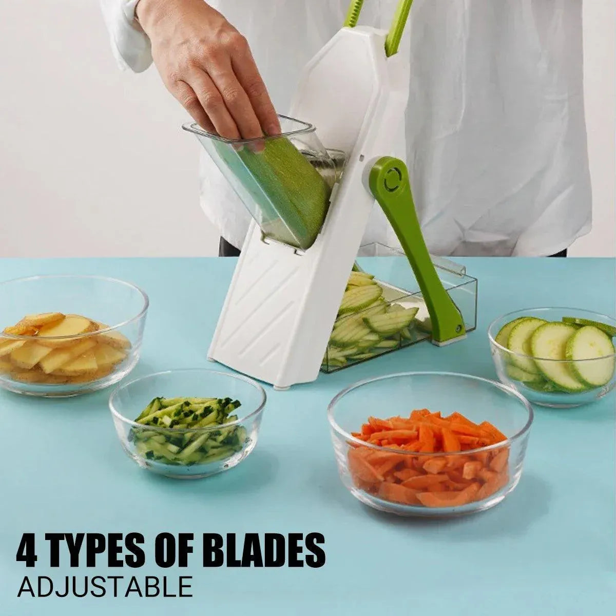 4 in 1 Multifunctional Vegetable Slicer Kitchen Food Chopper Cutting Tool