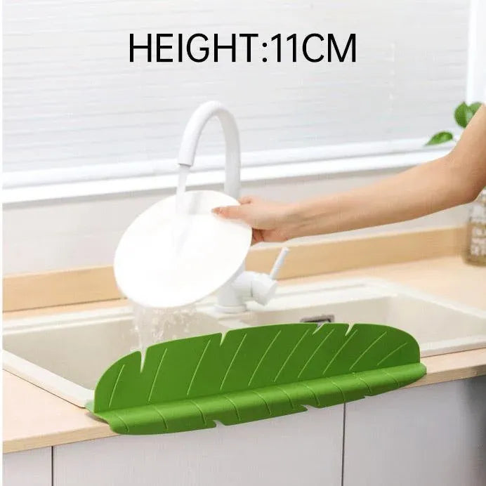 Kitchen Water Baffle Sink Splash Guard Household Waterproof Partition - Yellow