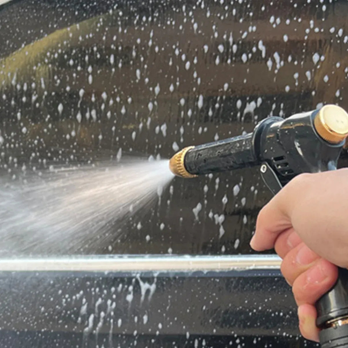 Household Car Wash Water Sprayer Garden Cleaning Nozzle for Car and Flower Watering - Cleaning Water Gun Only