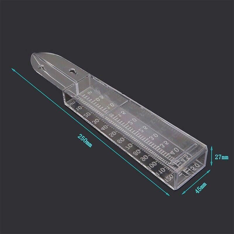 1PC Rain Gauge Water Catchment Device Weather Outdoor 120mm